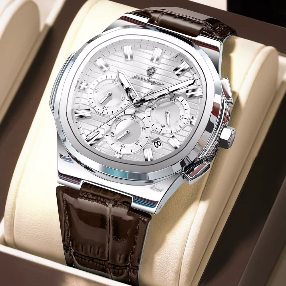 Poedagar Leather Watch