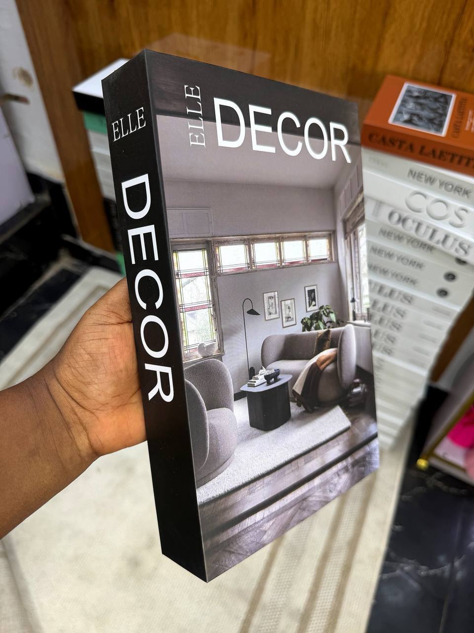 Faux Book Decor