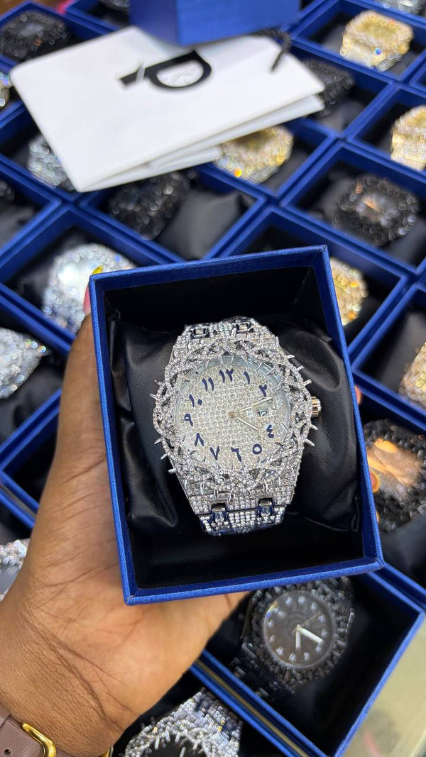 Pin Time Stoned Watch