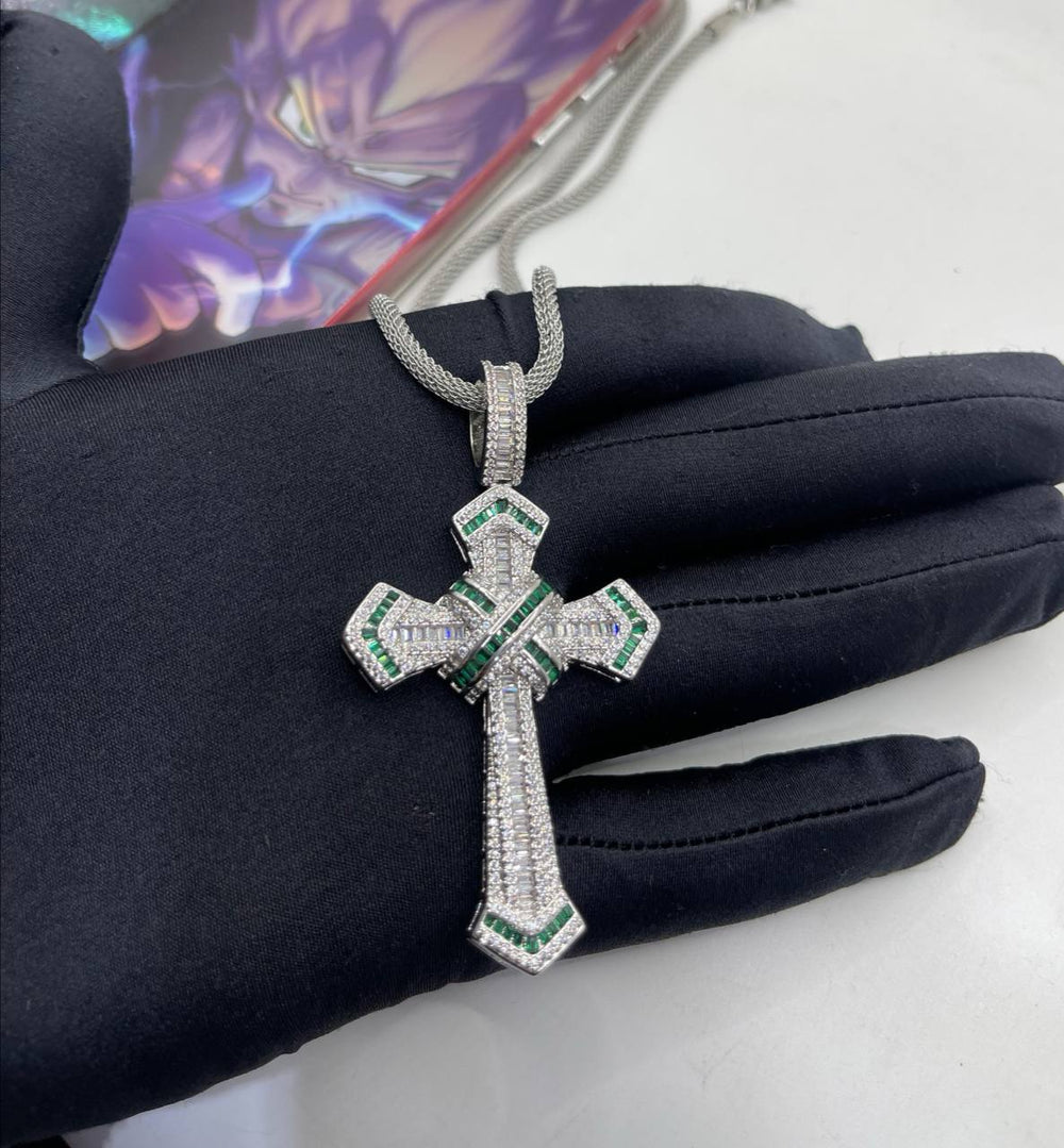 Rhinestoned Necklace & Pendant