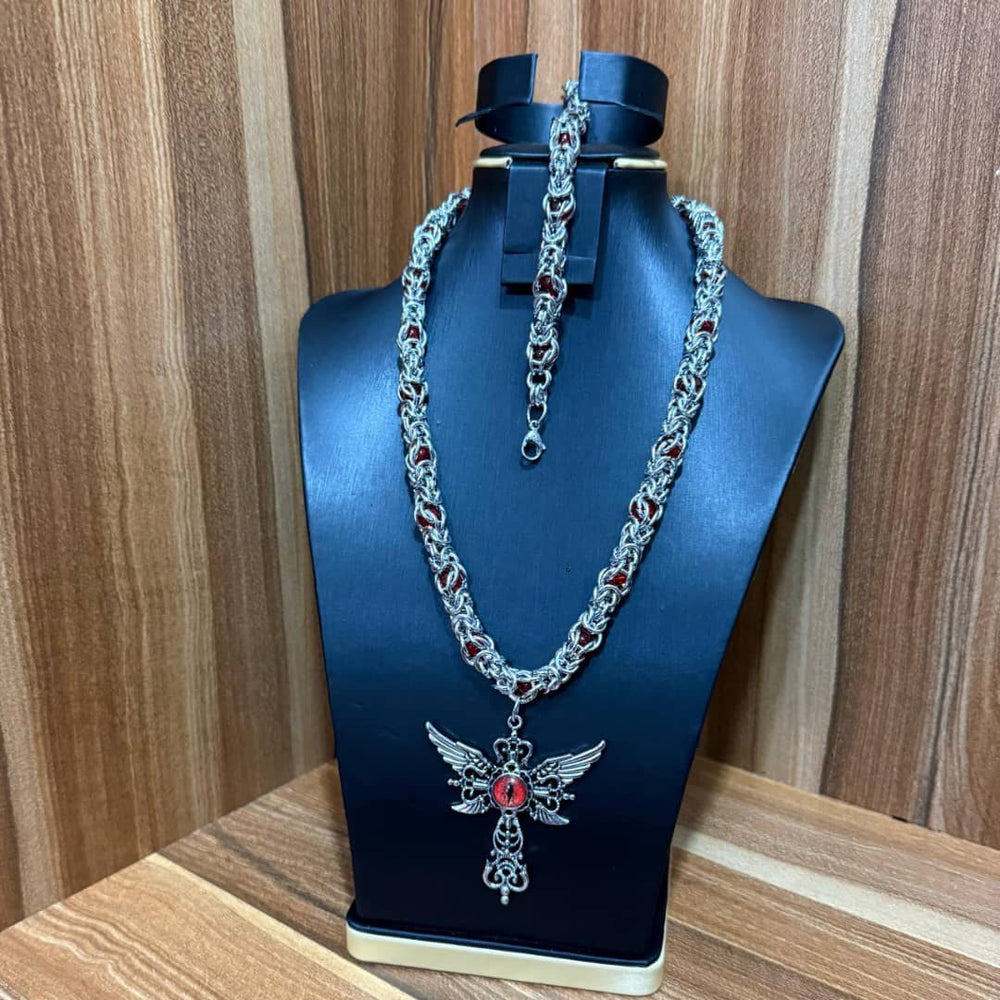Complex Balled Chain & Bracelet