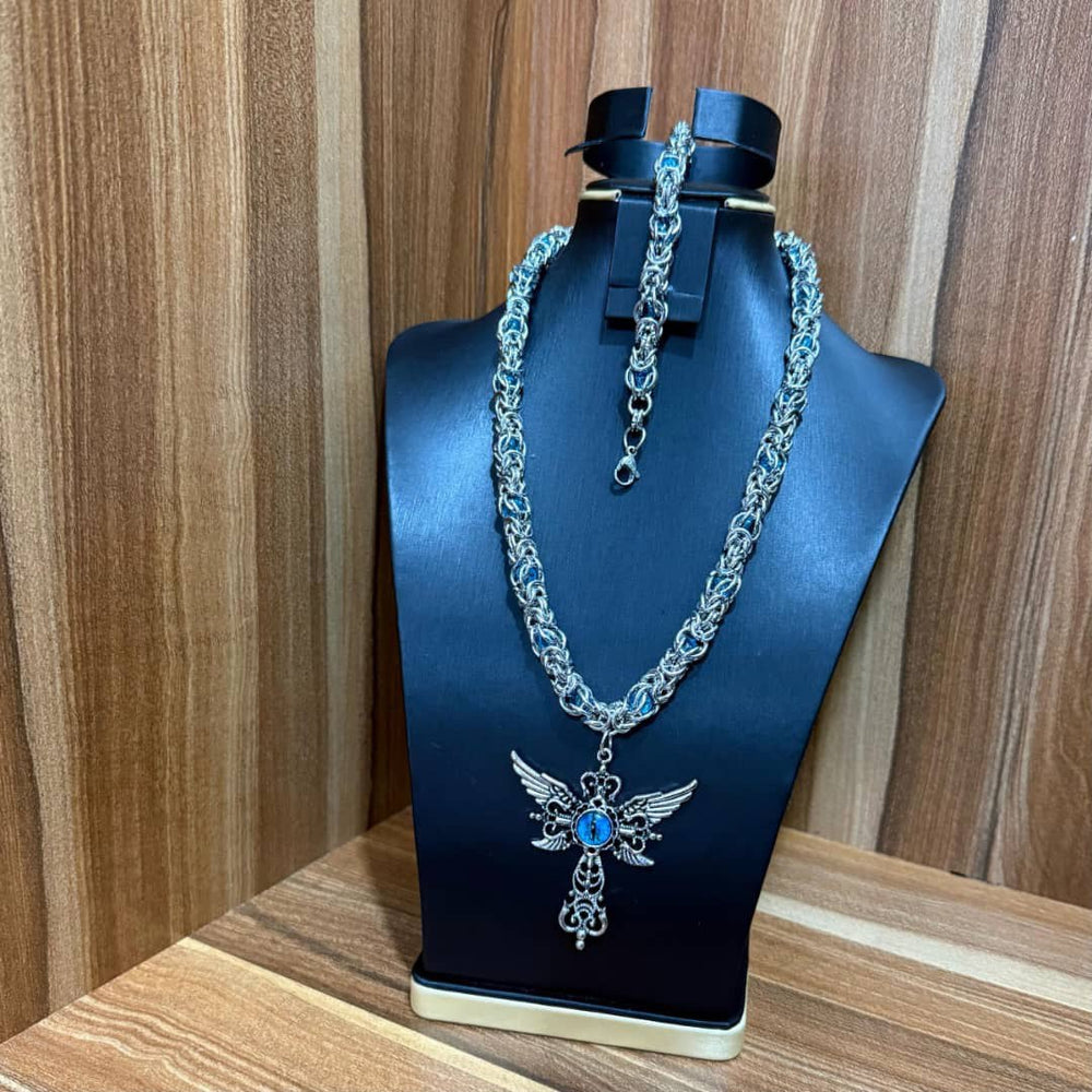 Complex Balled Chain & Bracelet