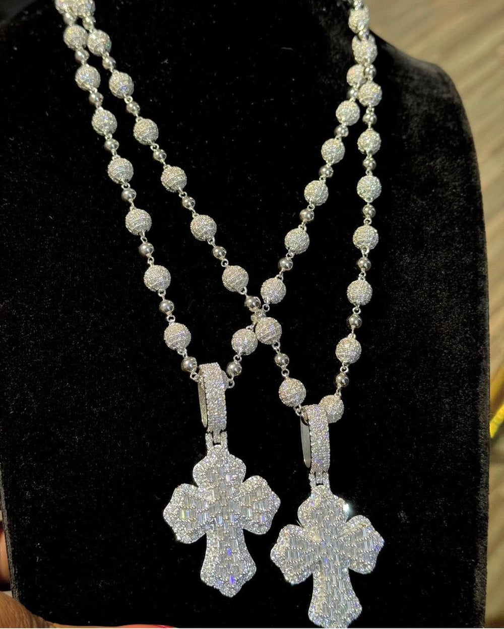 CZ Ball Chain & Pendant