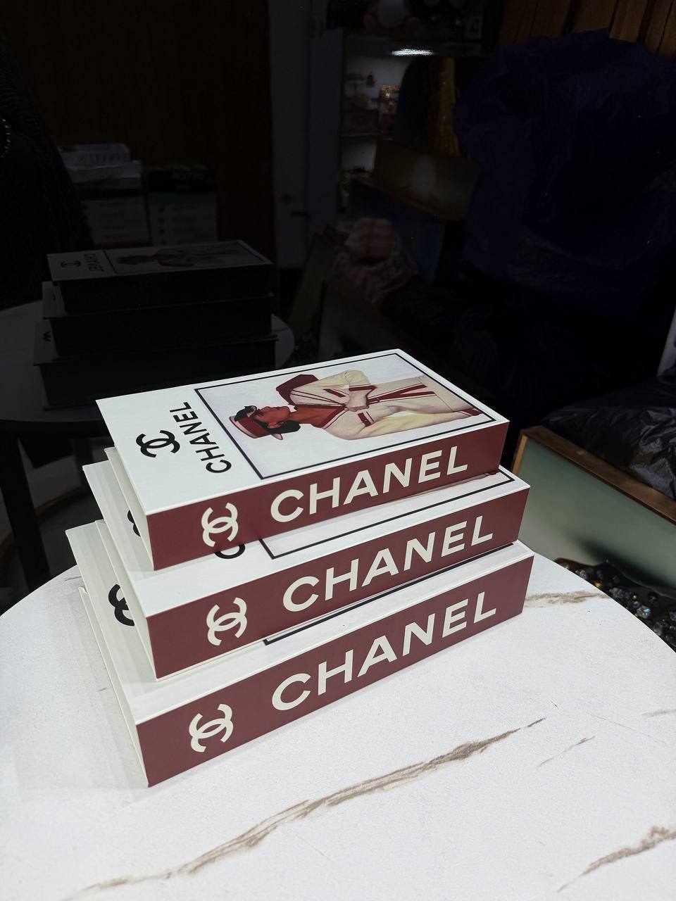 Faux Book Decor