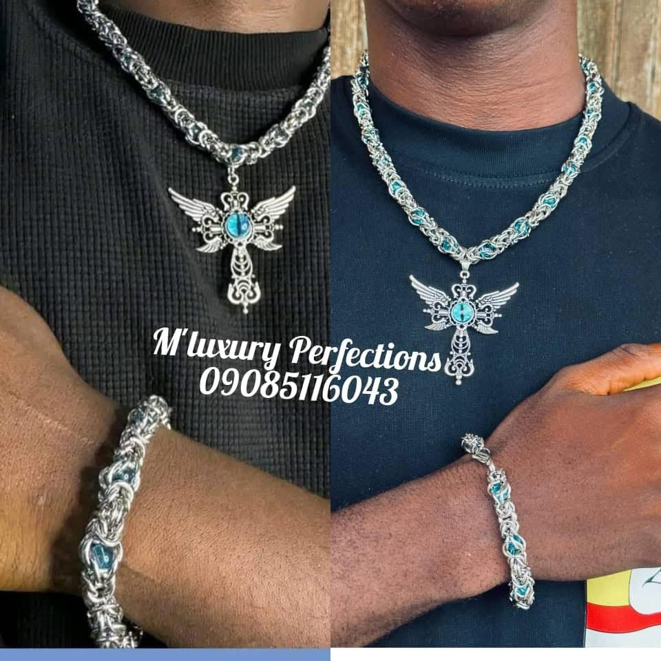 Complex Balled Chain & Bracelet