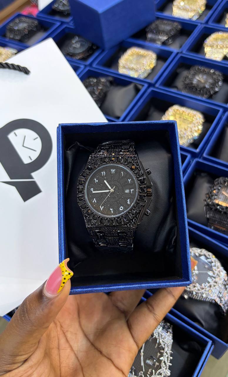 Pin Time Stoned Watch