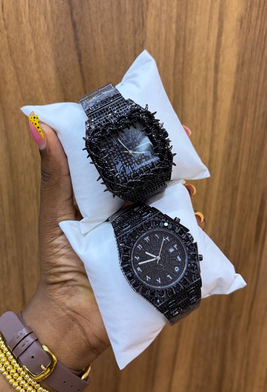 Pin Time Stoned Watch