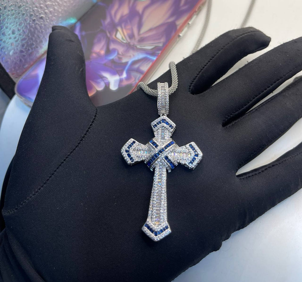 Rhinestoned Necklace & Pendant