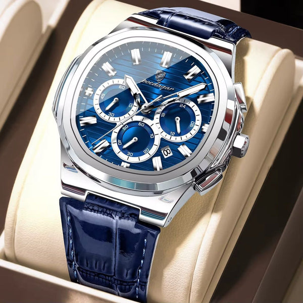 Poedagar Leather Watch