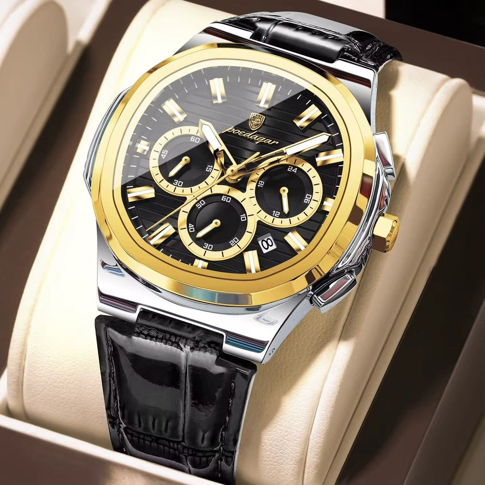 Poedagar Leather Watch