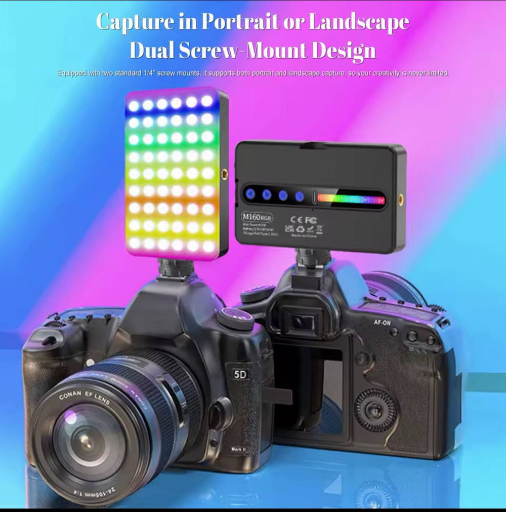 LED RGB Camera Light