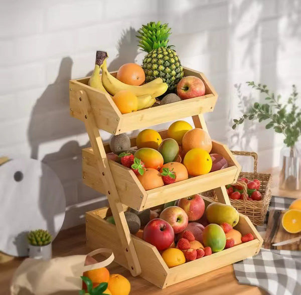 Kitchen storage rack