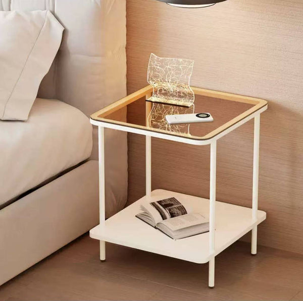 Glass Side Table