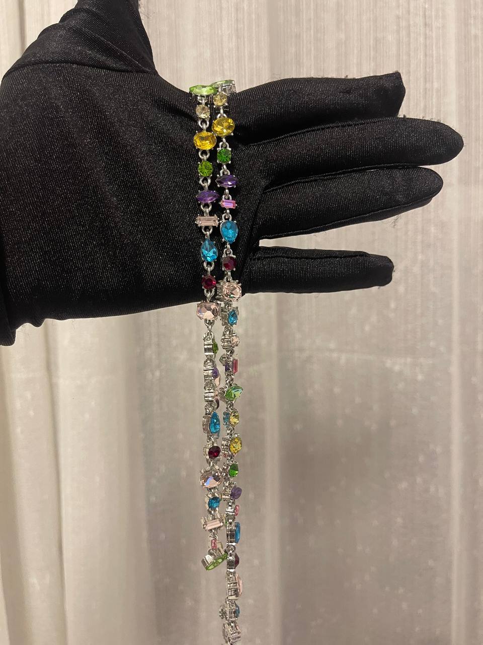 Rhinestoned Necklace & Pendant