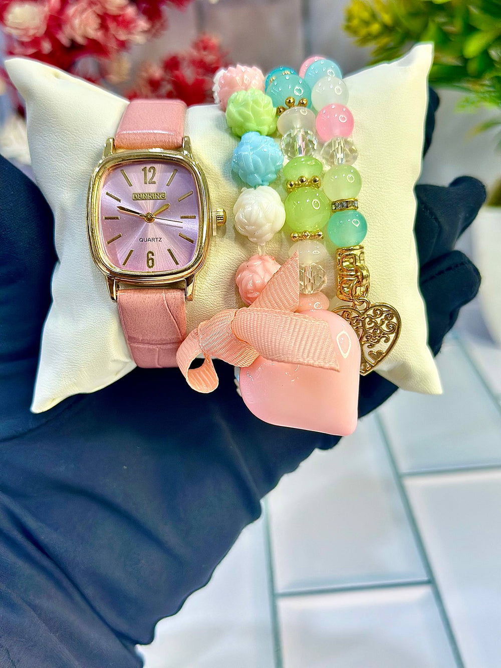 Watch & Bead Set