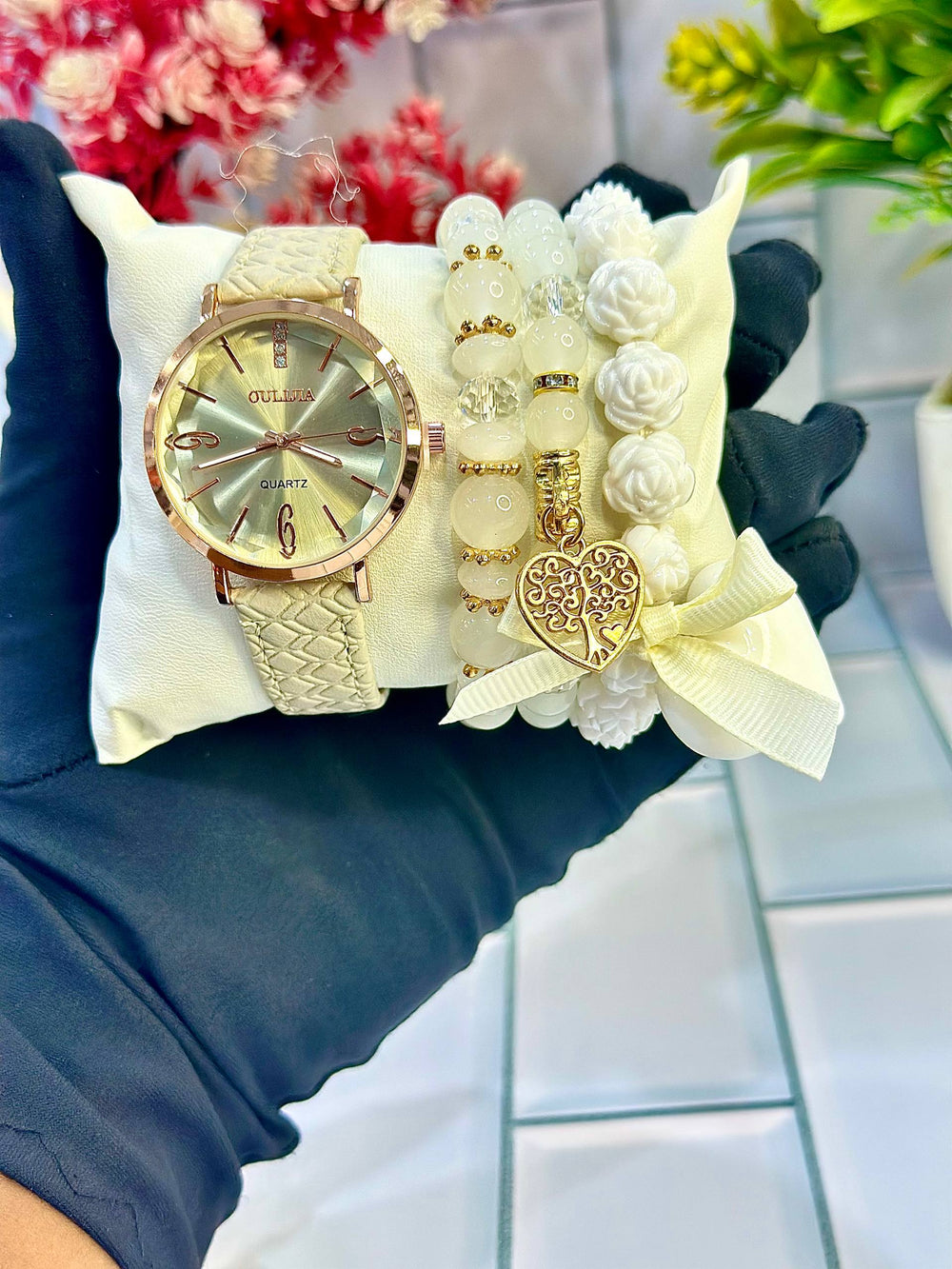 Watch & Bead Set